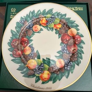 Lenox Christmas Plate Collectors Edition Boxed